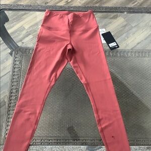 90 Degree By Reflex Marsala High-Waisted Leggings